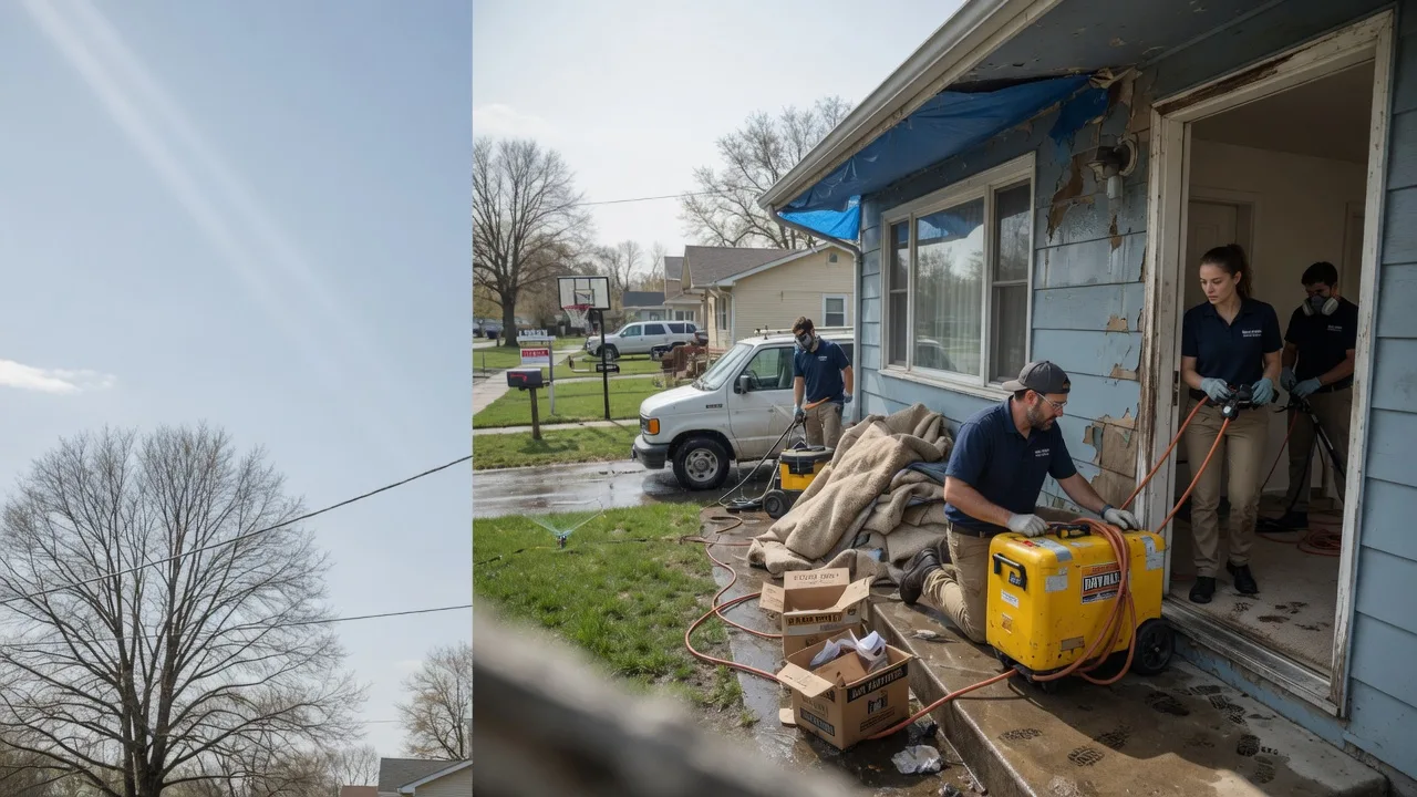Basement Flood Cleanup in Quinebaug, CT near me